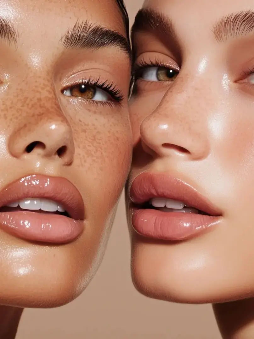 deux visages de femme