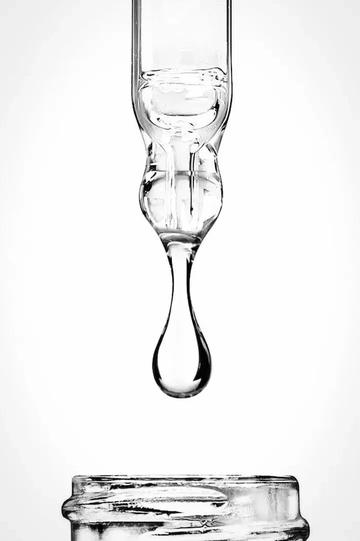 Pipette d'acide hyaluronique