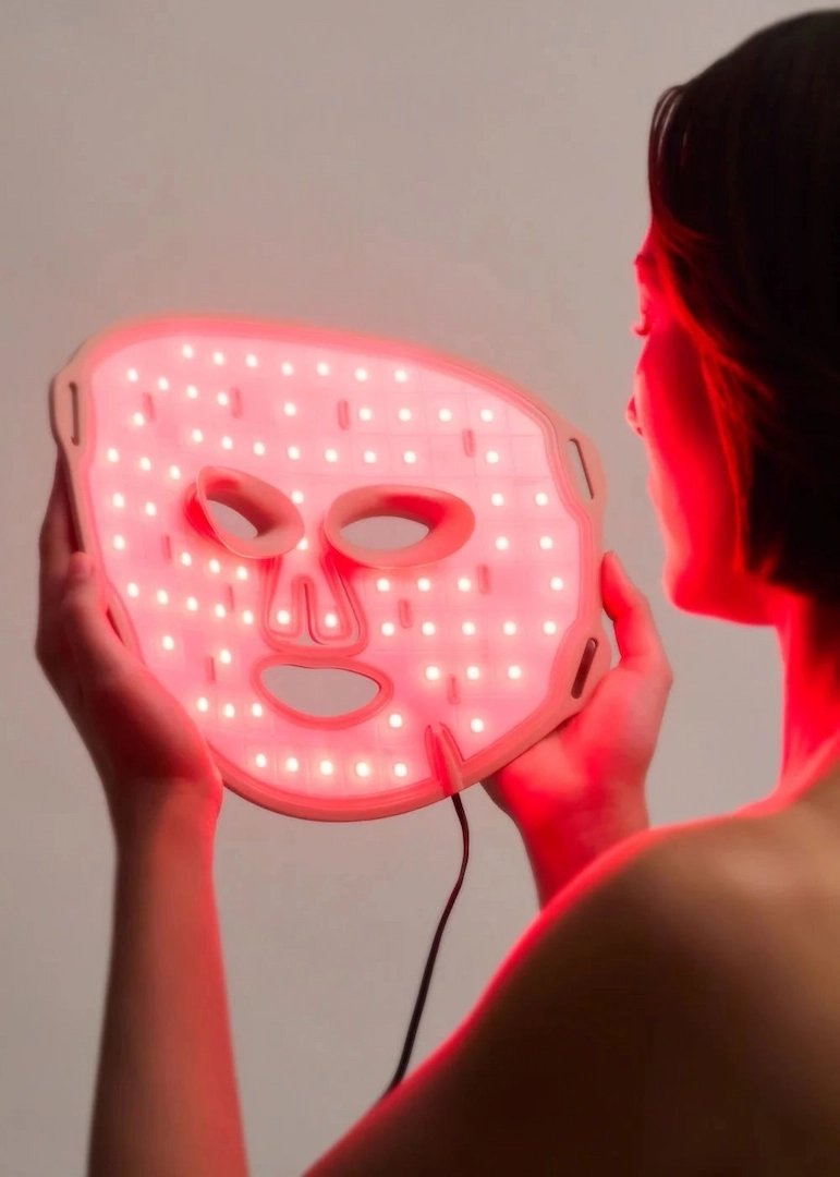 masque LED visage